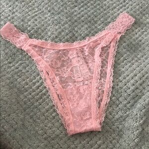 Victoria's Secret Pink Lace Panties